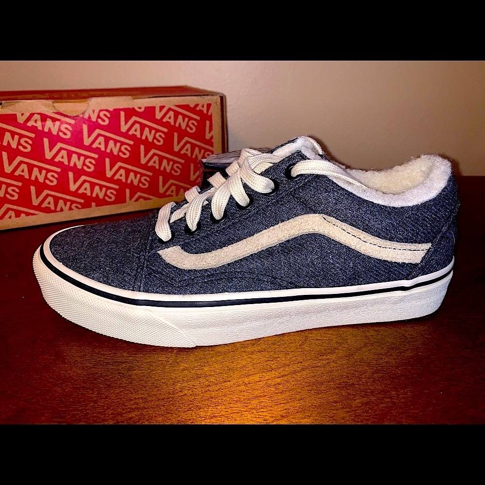LIMITED EDITION Vans X Madewell sherpa sneakers